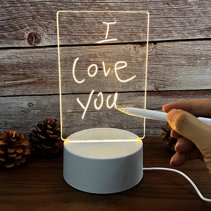 LED Message Board Night Light